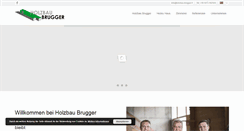 Desktop Screenshot of holzbau-brugger.it